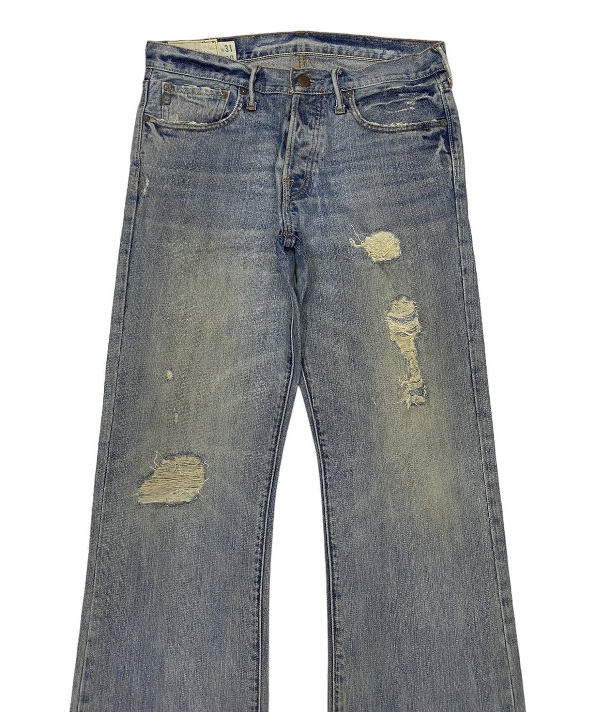 Acne Studios 🔥ABERCROMBIE & FITCH LOW RISE BOOTCUT FLARE JEANS Size US 34 / EU 50 - 6 Thumbnail