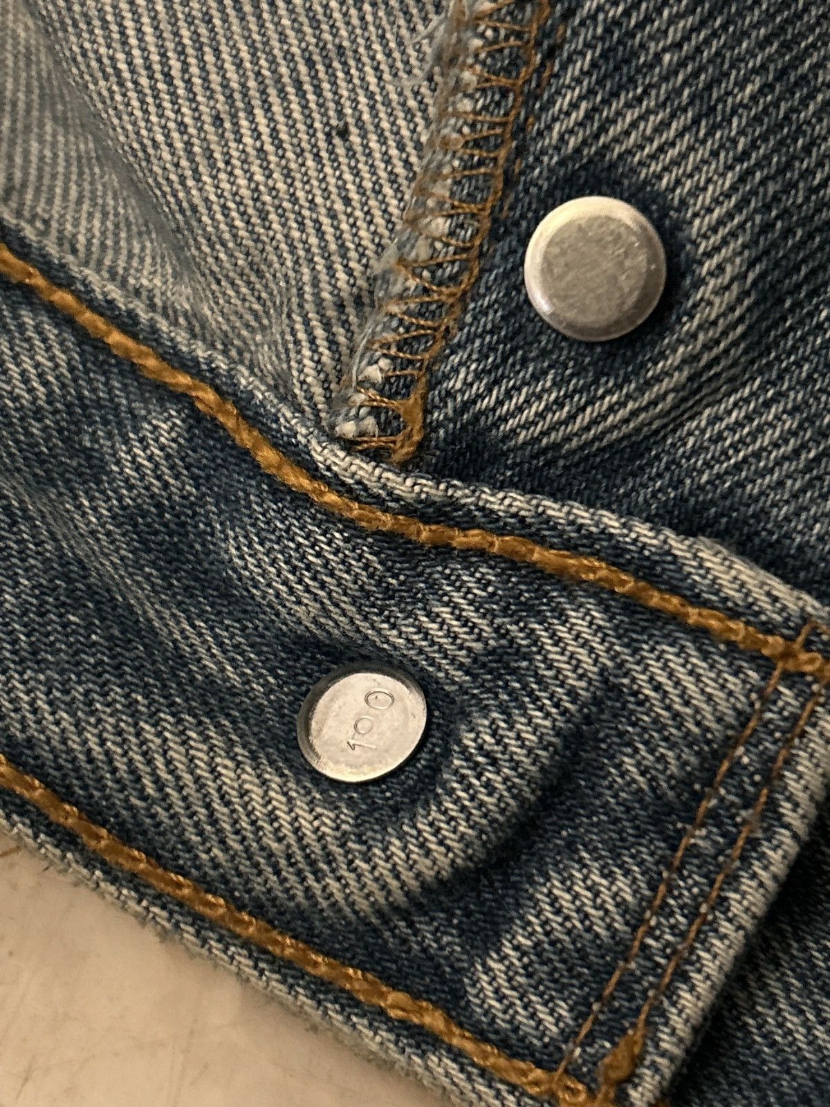 Levi's Levis 501xx Ripped Japan Denim Size US 35 - 16 Thumbnail