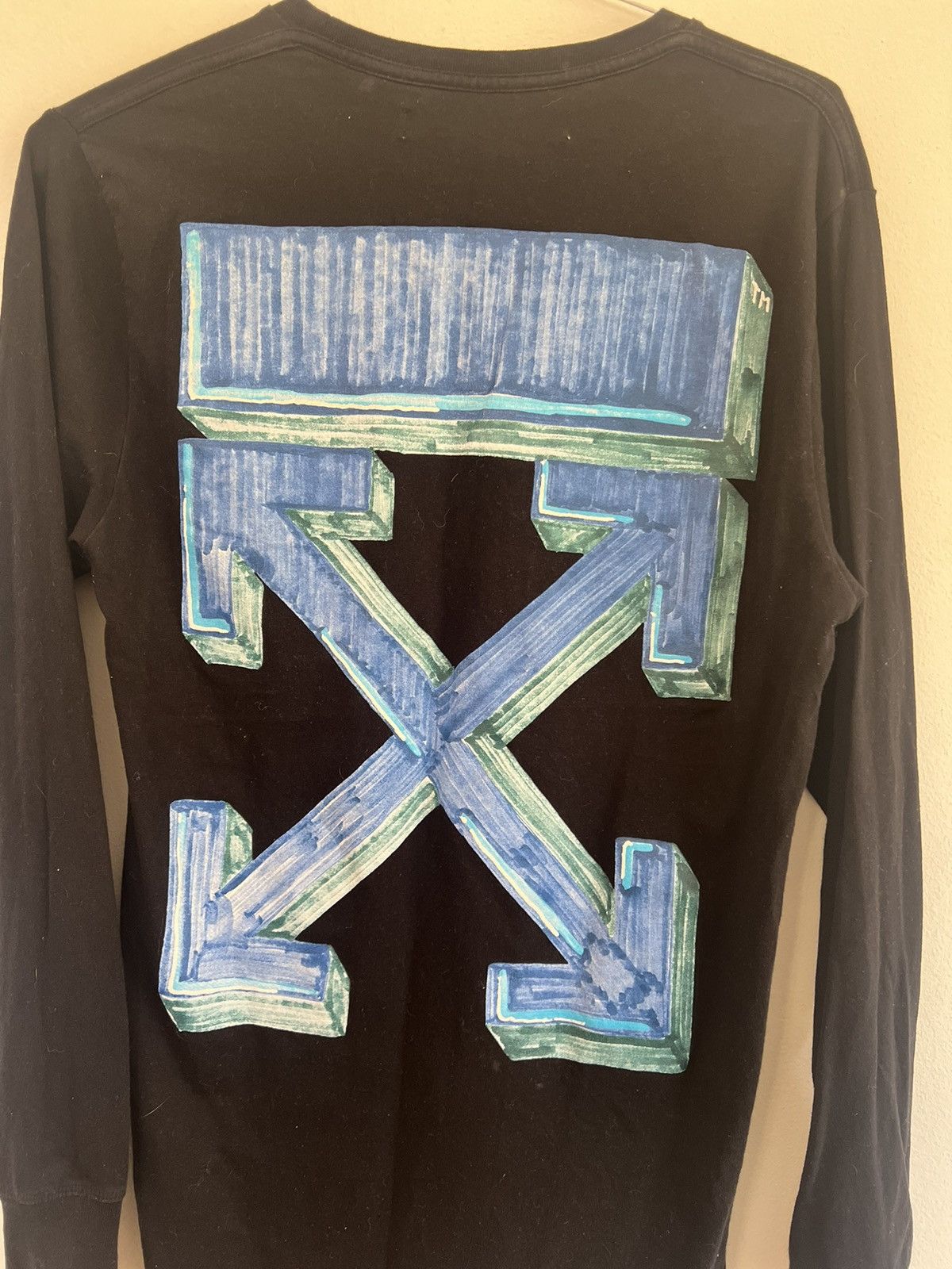 Off-White Off white marker Long sleeve TEE Size US M / EU 48-50 / 2 - 6 Thumbnail