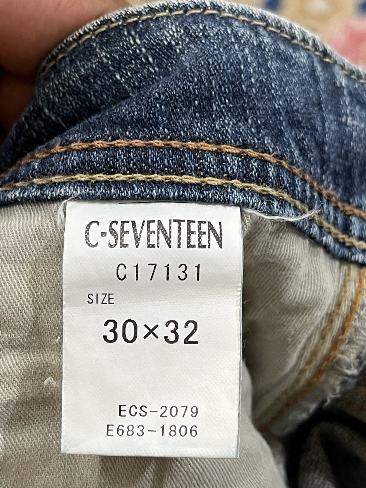 Japanese Brand × Yasuyuki Ishii Vintage Japanese Brand Flare Denim Size US 32 / EU 48 - 8 Thumbnail