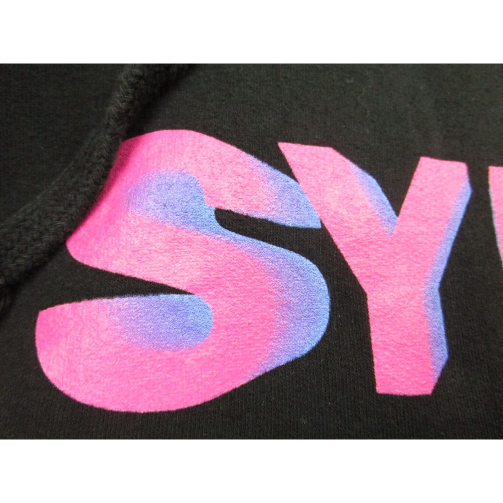 Msftsrep MSFTSrep Hoodie Mens Small Fleece Black Pullover Streetwear SYRE VISION Jaden Smith Size US S / EU 44-46 / 1 - 7 Thumbnail