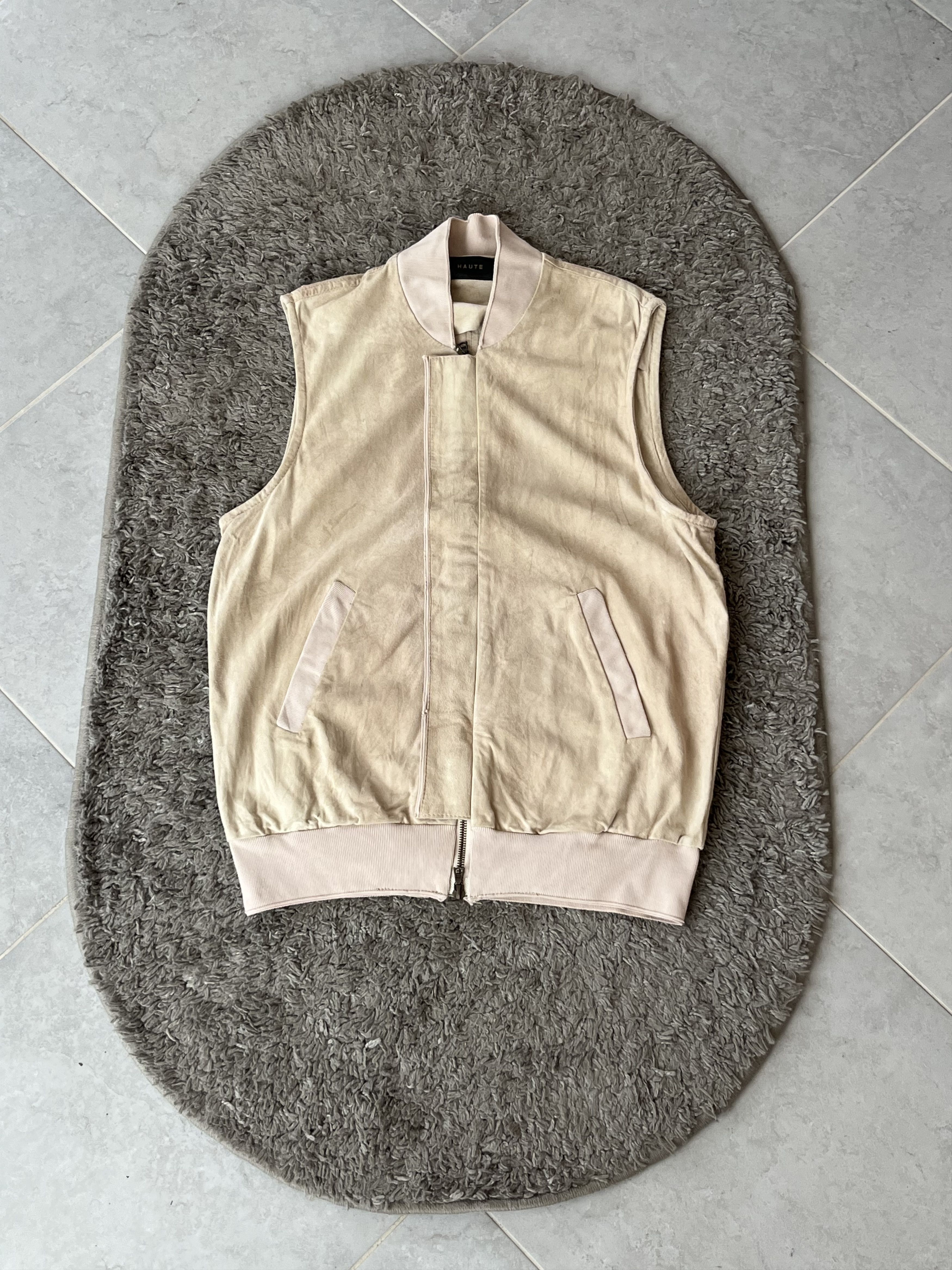 Vintage Vintage Vest Haute GENUINE LEATHER - MADE IN ITALY Size US M / EU 48-50 / 2 - 1 Thumbnail
