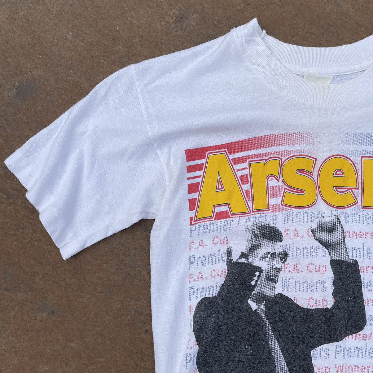 Vintage Vintage Arsenal T-shirts 90s Logo Double Winners 98 Y2K USA Size US S / EU 44-46 / 1 - 6 Thumbnail