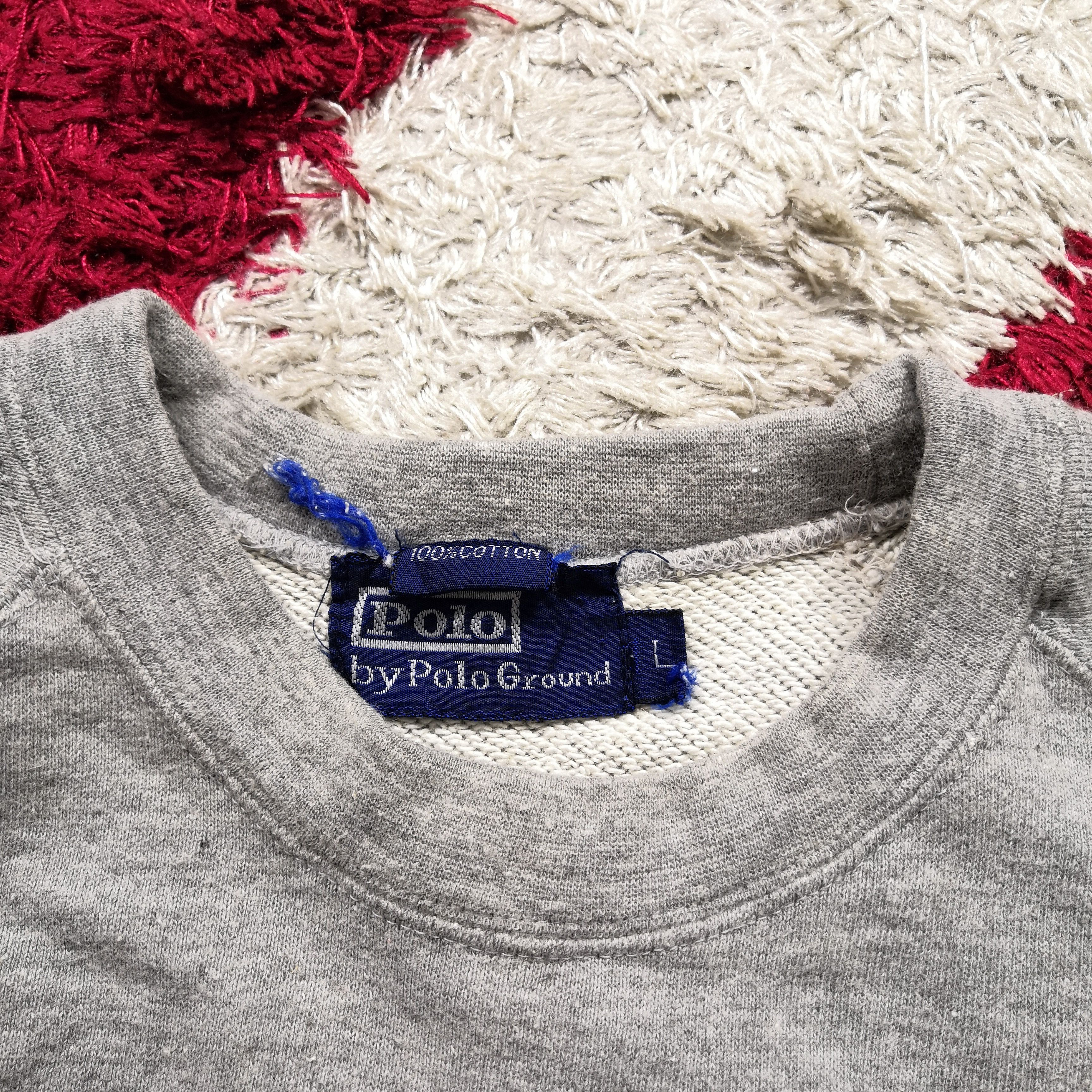 Polo Ralph Lauren × Vintage Vintage Polo Ground Sweatshirt Ralph Lauren Sweatshirt Size US M / EU 48-50 / 2 - 5 Thumbnail
