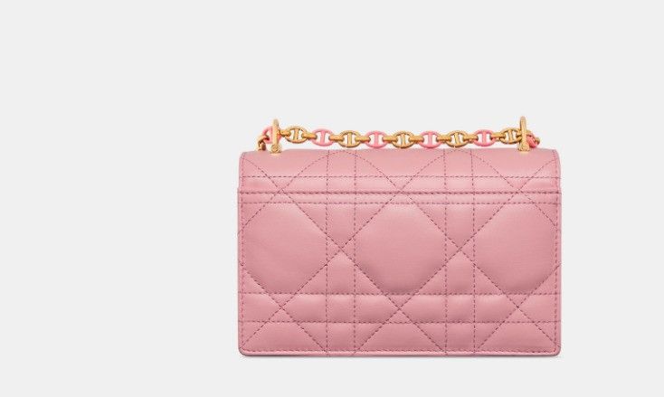 Dior o1w1db11224 Size: OS / Miss Caro Mini Bag in Melocoton Pink Size ONE SIZE - 5 Thumbnail