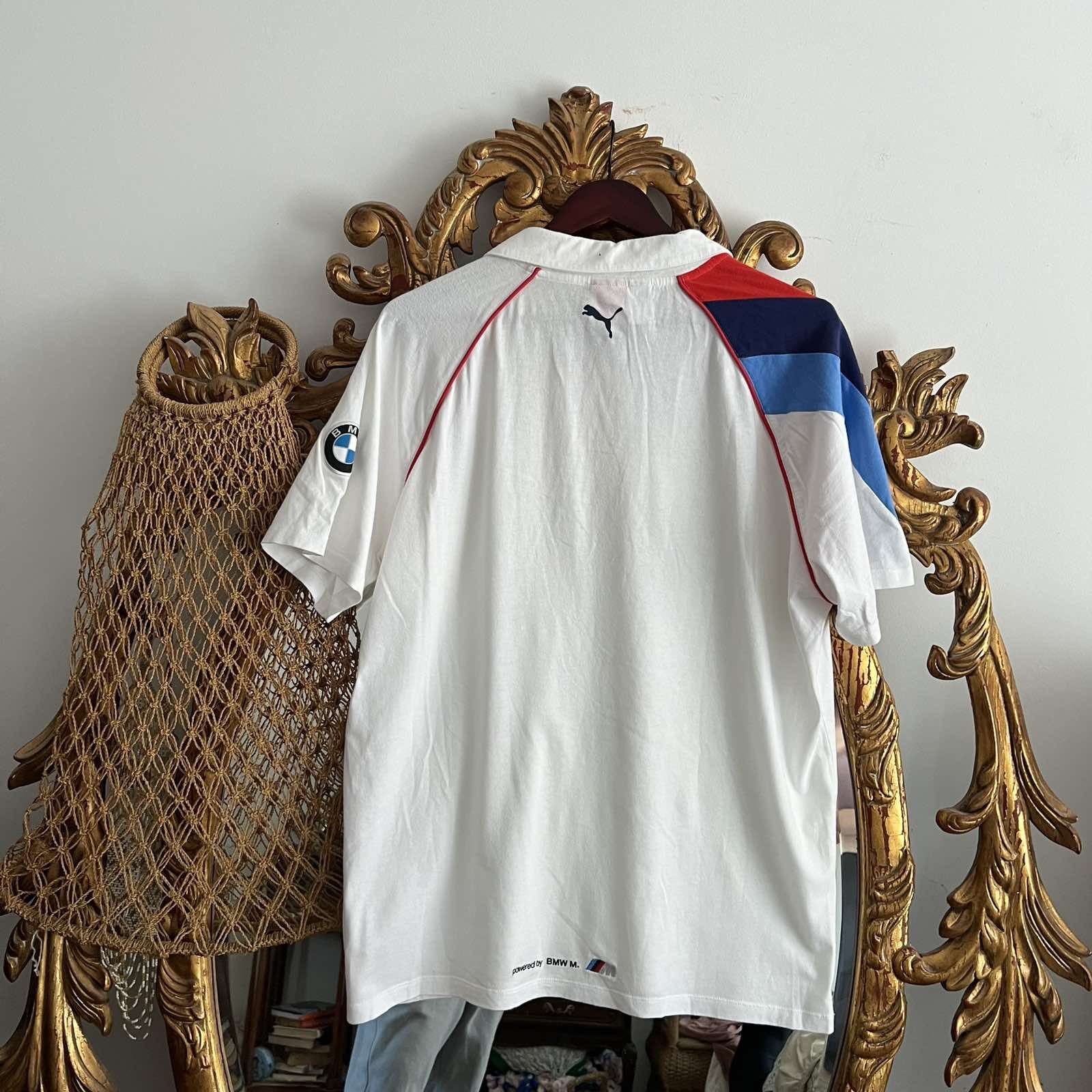 BMW Vintage Puma BMW motorsport polo t-shirt Sz XL Size US XL / EU 56 / 4 - 2 Thumbnail
