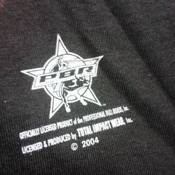 Vintage Vintage Professional Bull Riders Terminator Rodeo T-Shirt Size US M / EU 48-50 / 2 - 9 Thumbnail