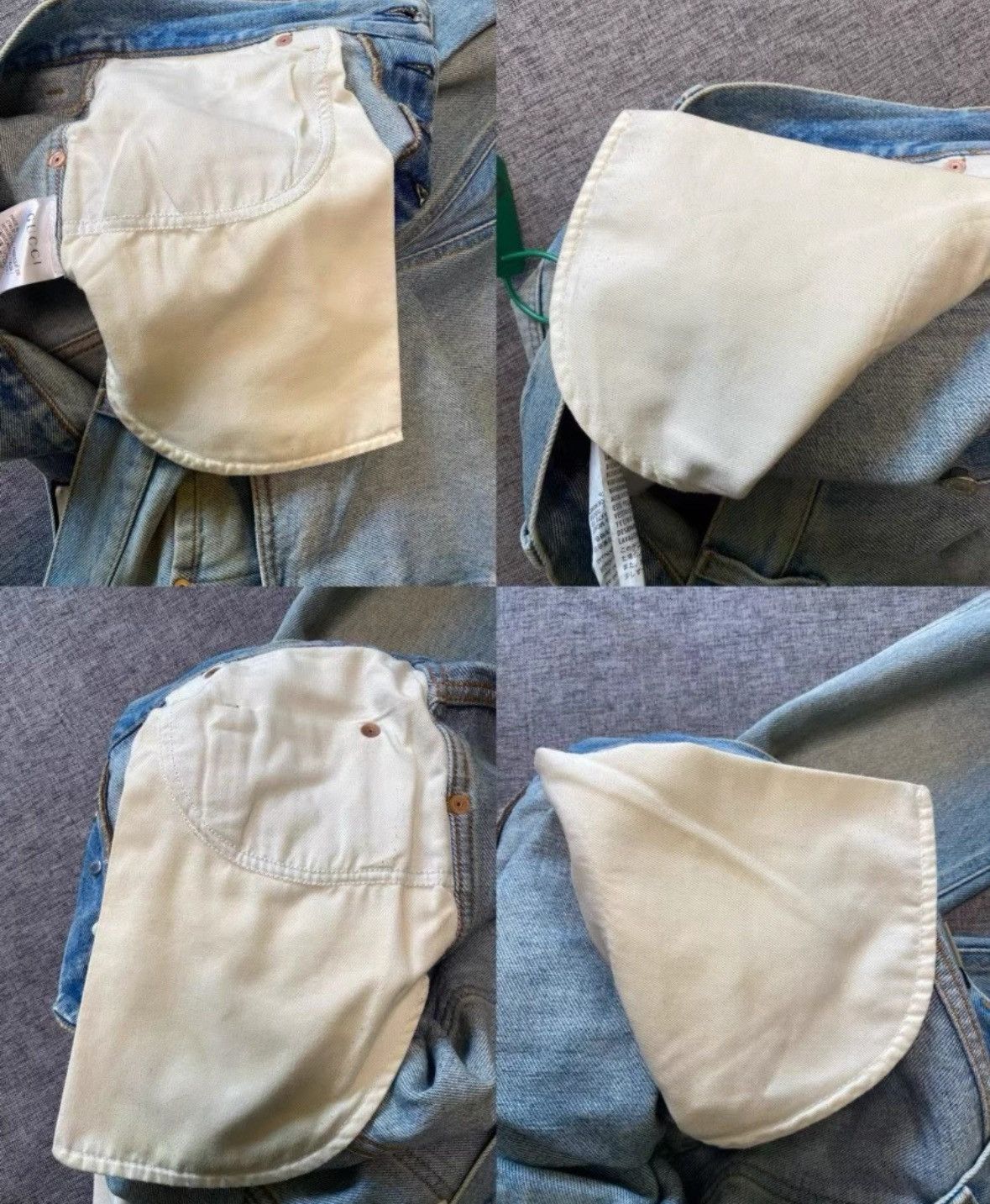 Gucci Gucci Men's Striped Denim Pants Size 32-2505 Size US 32 / EU 48 - 4 Thumbnail