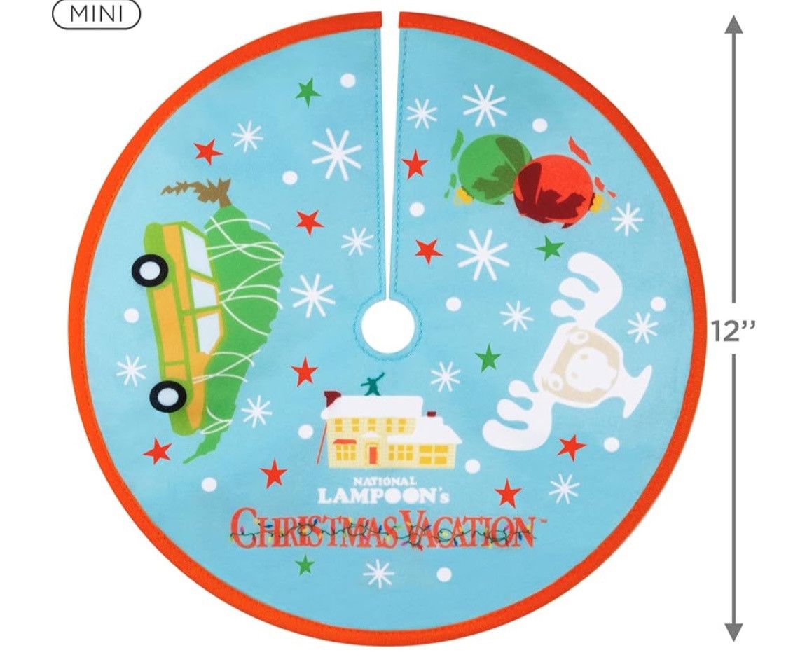 Other Hallmark Keepsake 12" Mini Christmas Tree Skirt Size ONE SIZE - 1 Thumbnail