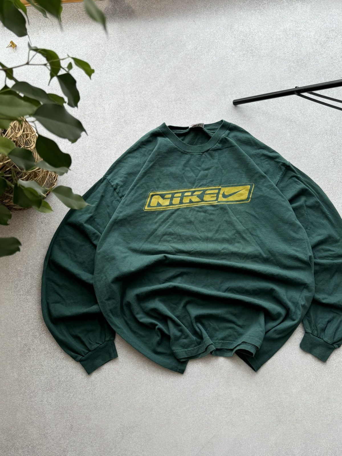Nike Vintage Nike distressed Y2K long sleeve Size US XL / EU 56 / 4 - 4 Thumbnail