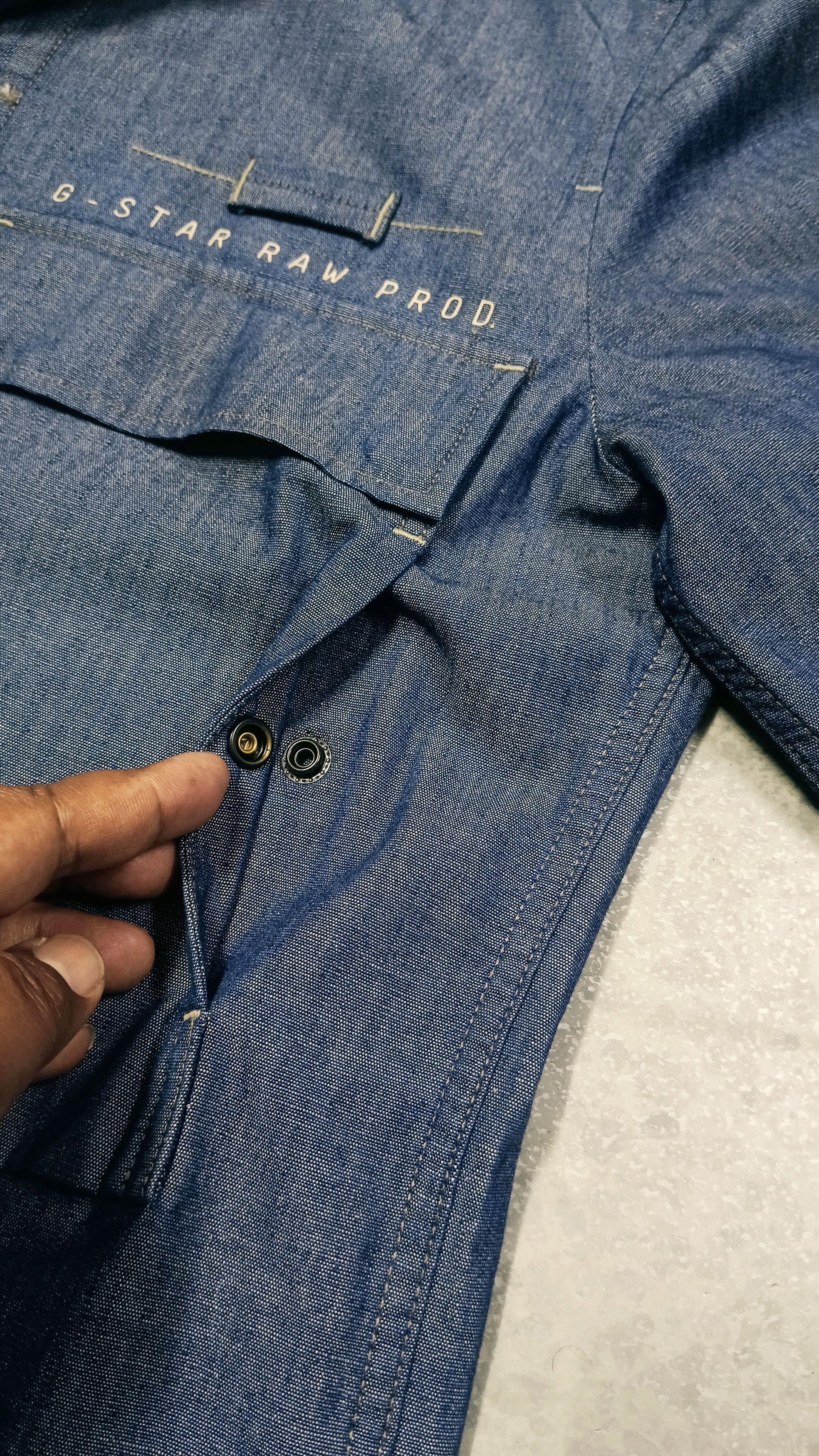 G-Star G Star Raw Pocketony Service Overshirt Size US M / EU 48-50 / 2 - 5 Thumbnail