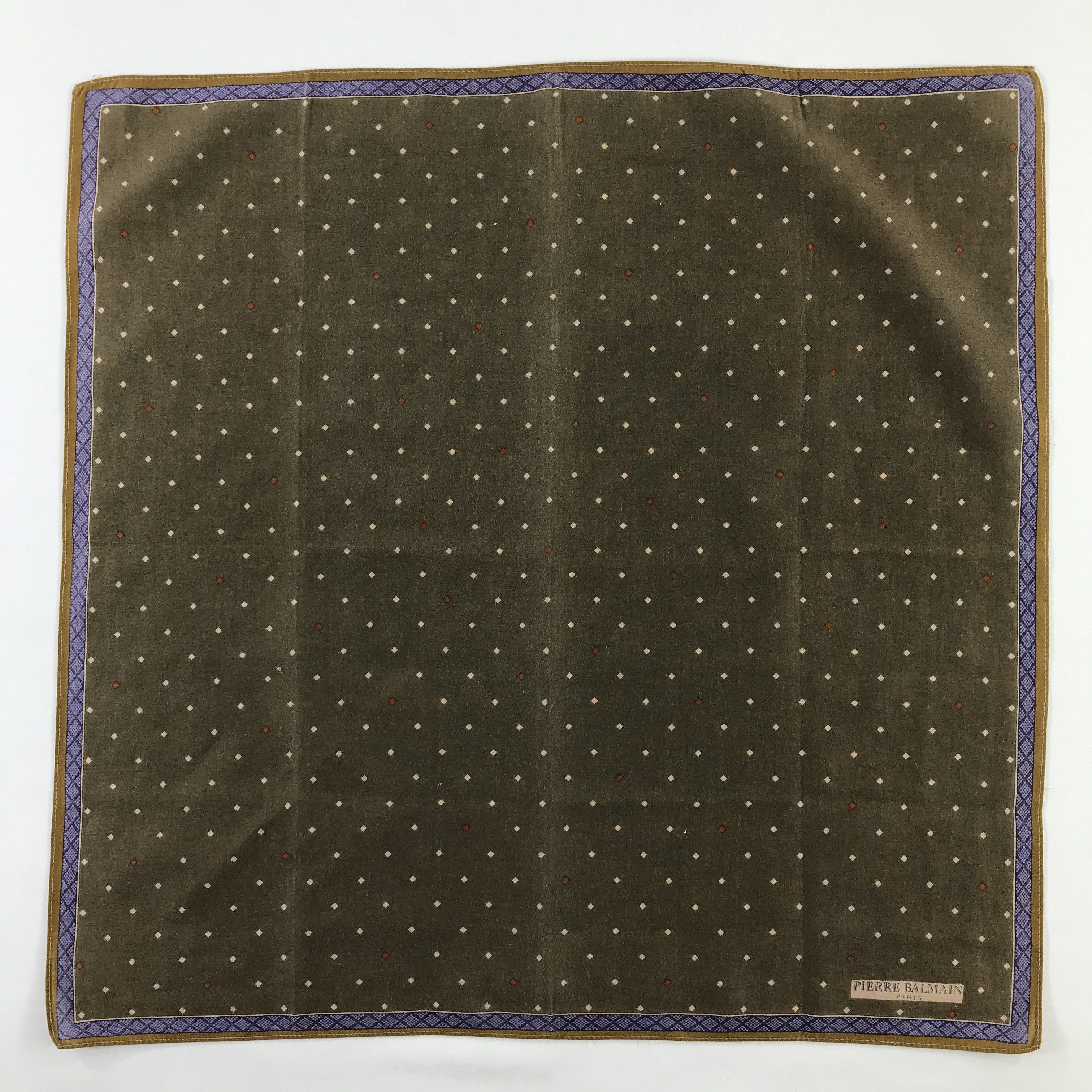 Pierre Balmain Bandana / Handkerchief / Neckerchief - S773
