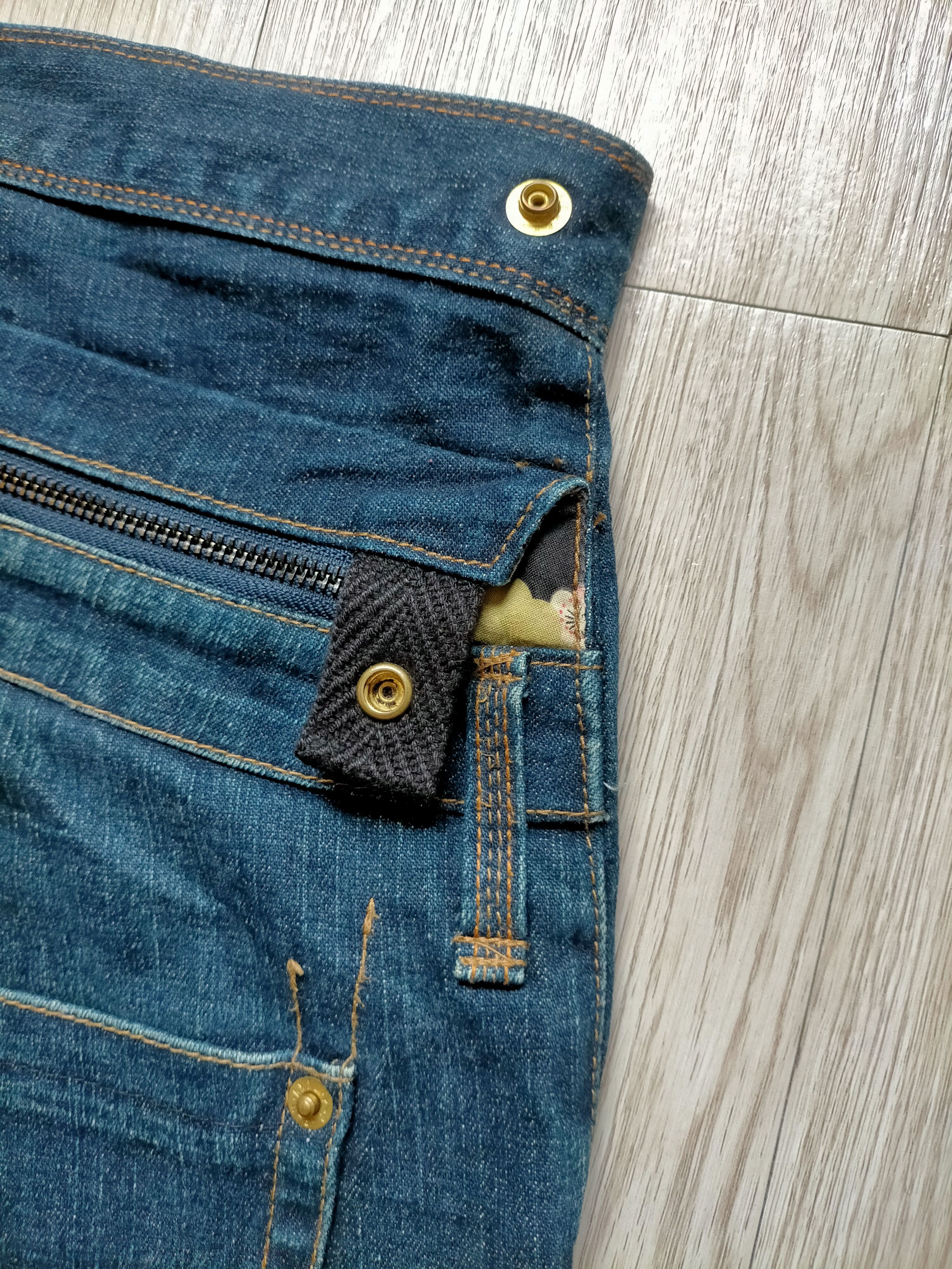 PPFM Vintage PPFM Japan Hidden kimono Zipped Denim pants Size US 32 / EU 48 - 7 Thumbnail