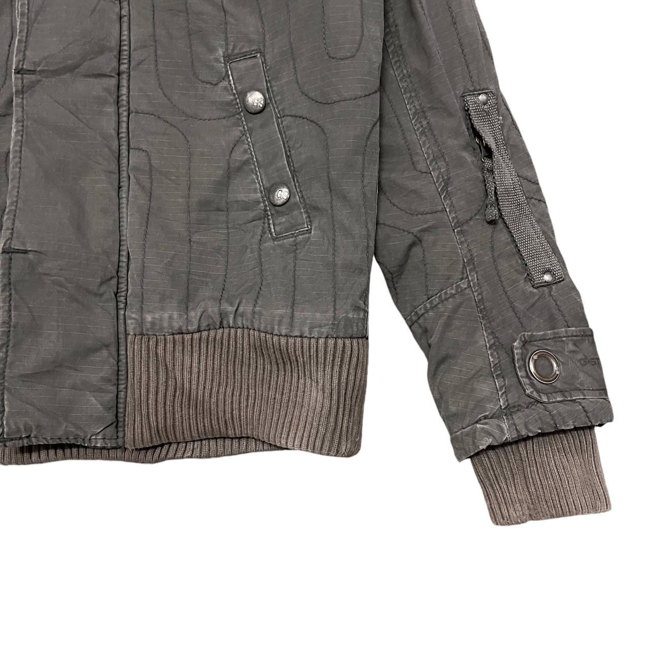 G-Star Vintage G Star Raw Denim 3301 Tactical Fur Hooded Jacket Size US XS / EU 42 / 0 - 4 Thumbnail