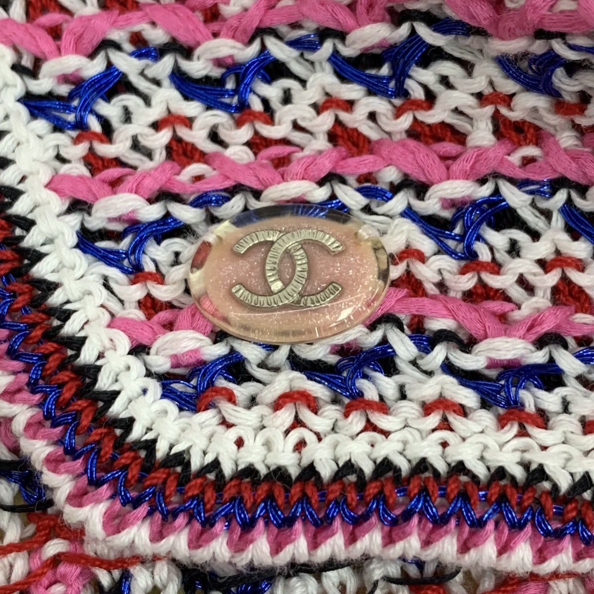 Chanel Chanel Current Collection Pink Crochet Cotton Knit Size S / US 4 / IT 40 - 5 Thumbnail