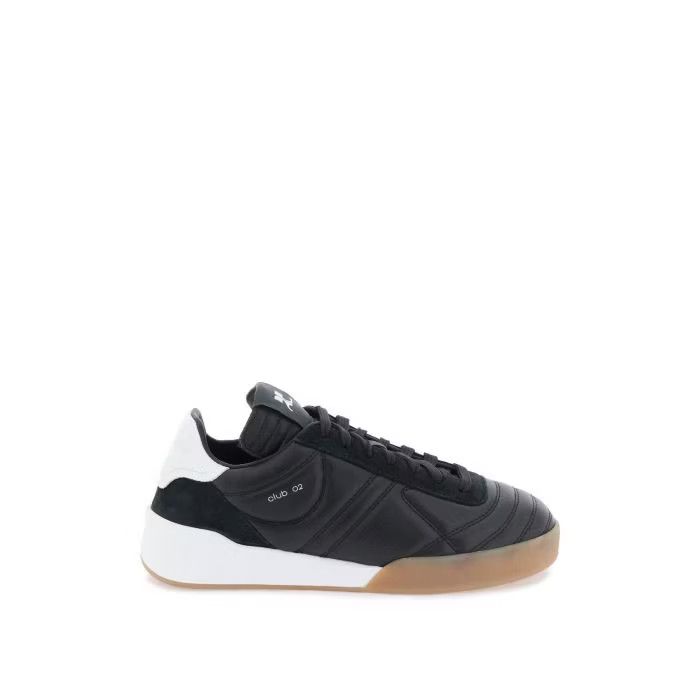 image of Courreges O1S22I1N0424 Club Low Top Sneakers In Black, Women's (Size 6)