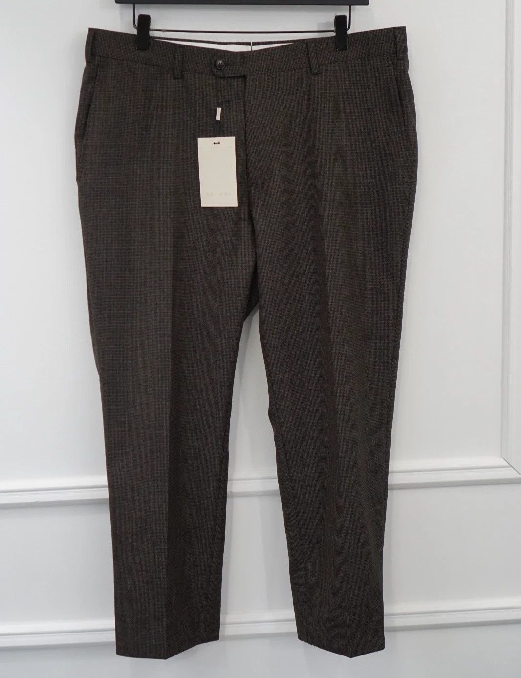 Suitsupply Men Suitsupply Pants Rustic Tropical Brown Brescia US42S Size 42S - 1 Thumbnail