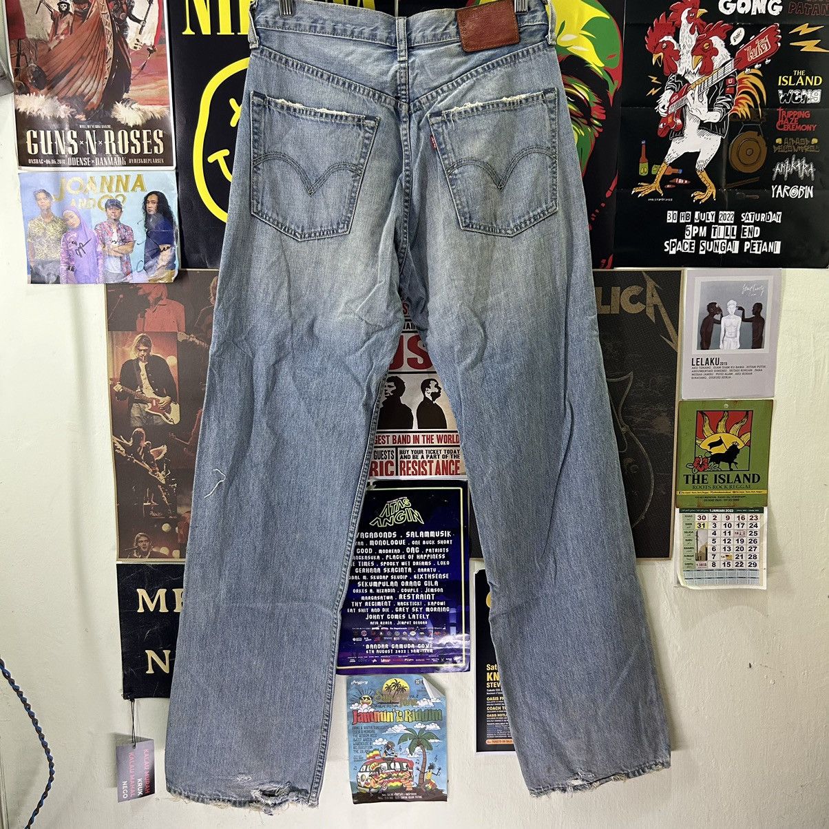 Levi's Vintage Levi’s 504 Y2k Distressed Denim Size US 30 / EU 46 - 10 Thumbnail