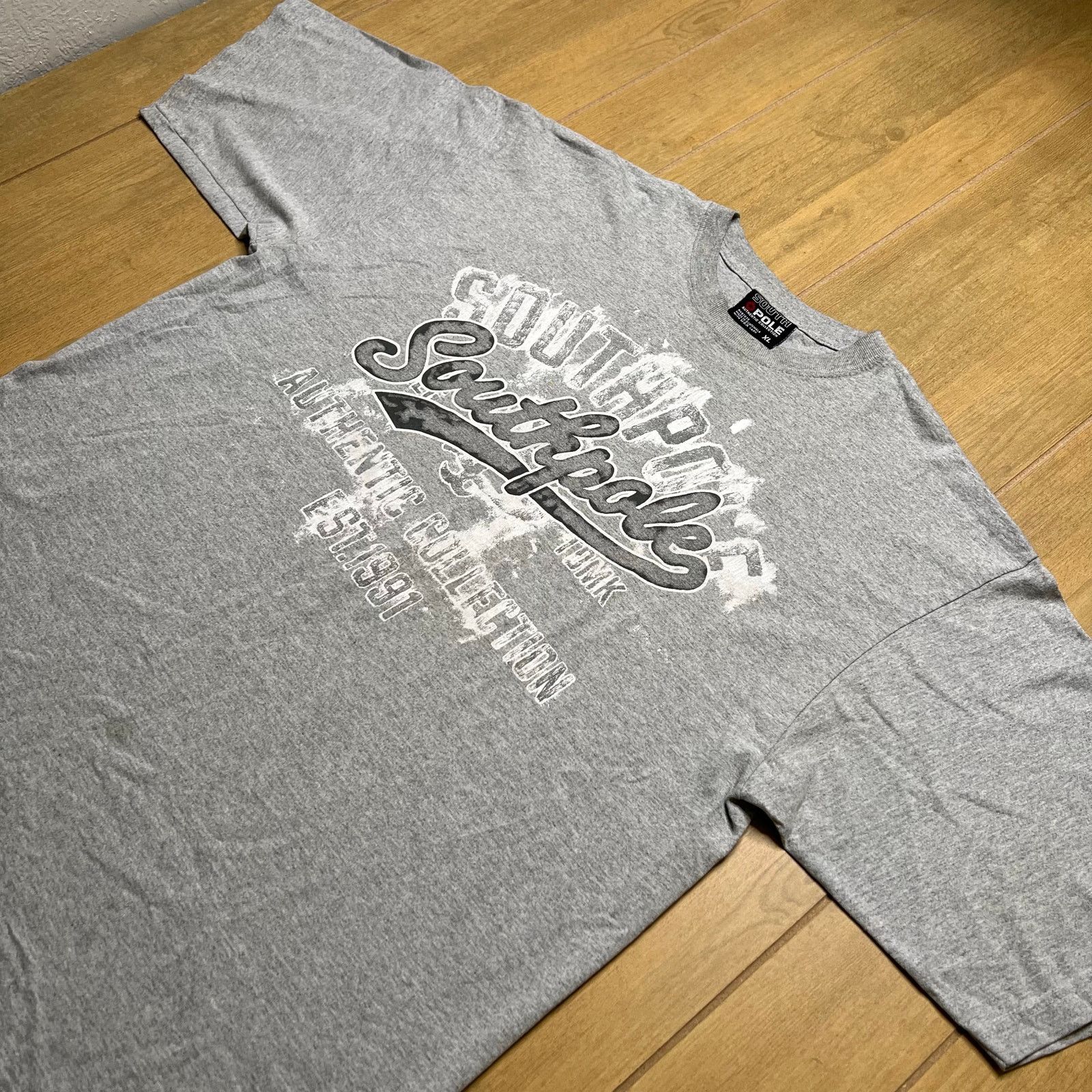 Southpole Vtg Y2k SouthPole Graphic Logo T-Shirt Gray Sz XL Skater Size US XL / EU 56 / 4 - 3 Thumbnail