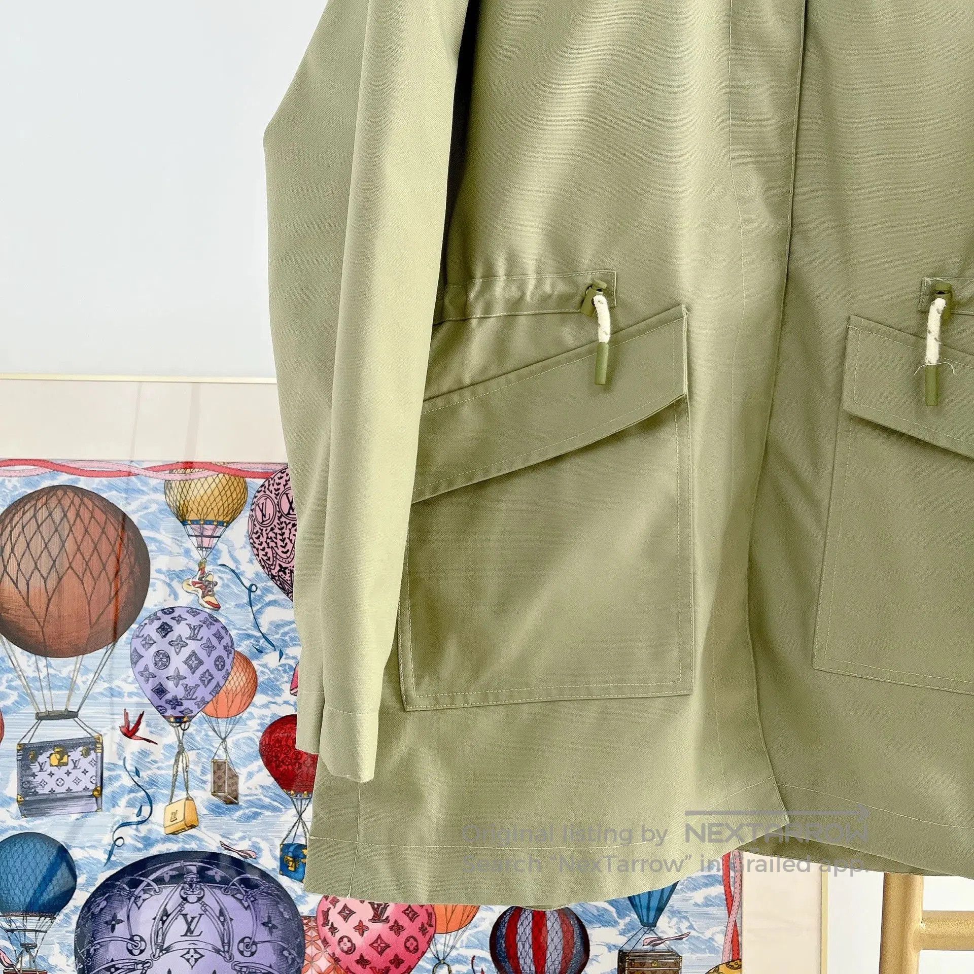 Other Bonpoint Green Long Coat 14A. Size US L / EU 52-54 / 3 - 4 Thumbnail