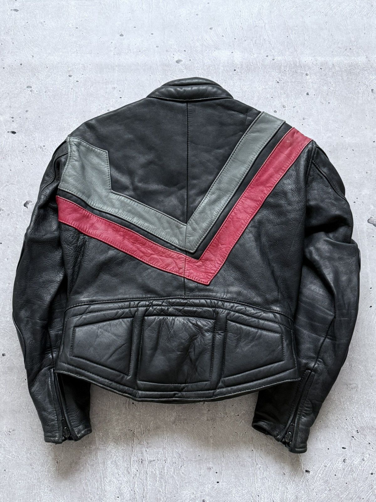 Japanese Brand Vintage IXS Moto Racing Leather Jacket Size US M / EU 48-50 / 2 - 5 Thumbnail