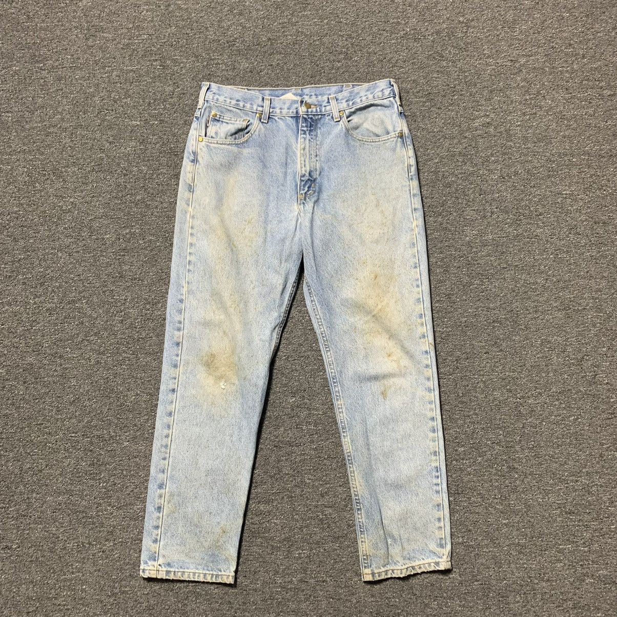 Carhartt Crazy Trashed Vintage Carhartt Jeans Pants Size US 34 / EU 50 - 3 Thumbnail