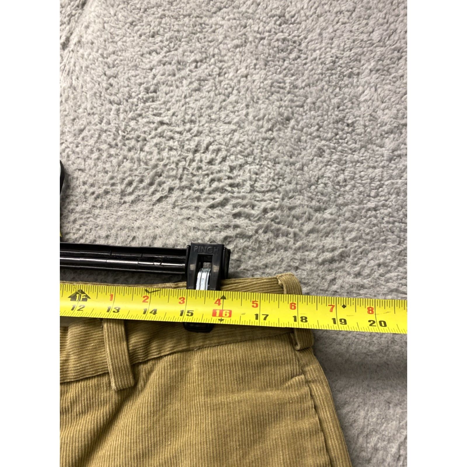 J.Crew J.CREW Corduroy Pants Mens 36x32 Ginger Straight Fit Cotton Blend Spandex Chino 5-Pocket Button Zip Flat Front Vintage: No Size US 36 / EU 52 - 3 Thumbnail