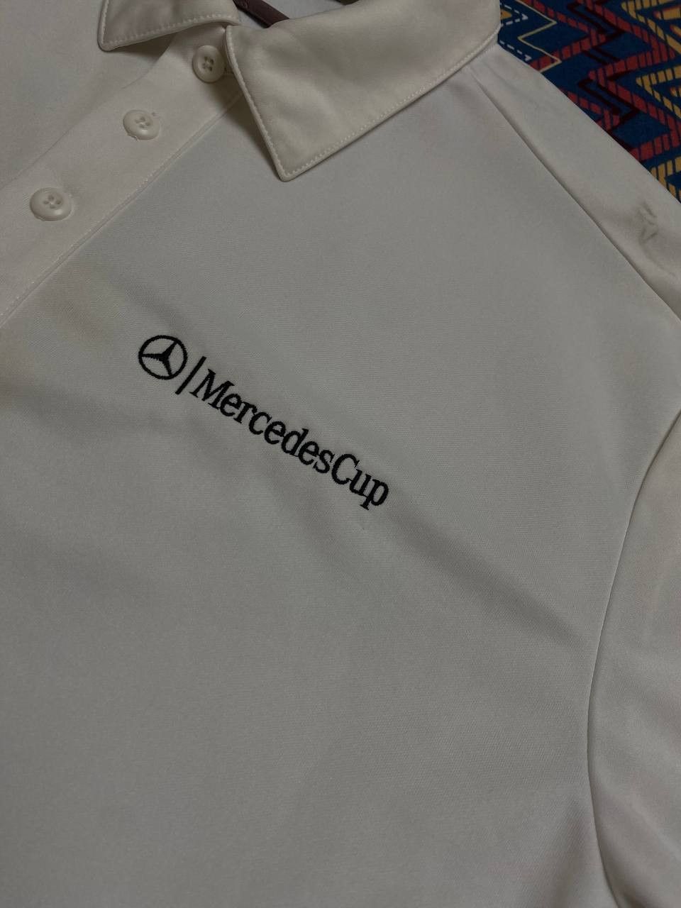 Mercedes-Benz Vintage 90s Mecedes Benz Polo Shirt Size US L / EU 52-54 / 3 - 17 Thumbnail