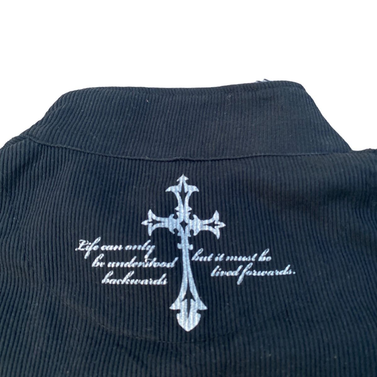Hysteric Glamour 2000's Mind Games Double Gothic Layer Poem Longsleeve Size US XL / EU 56 / 4 - 8 Thumbnail