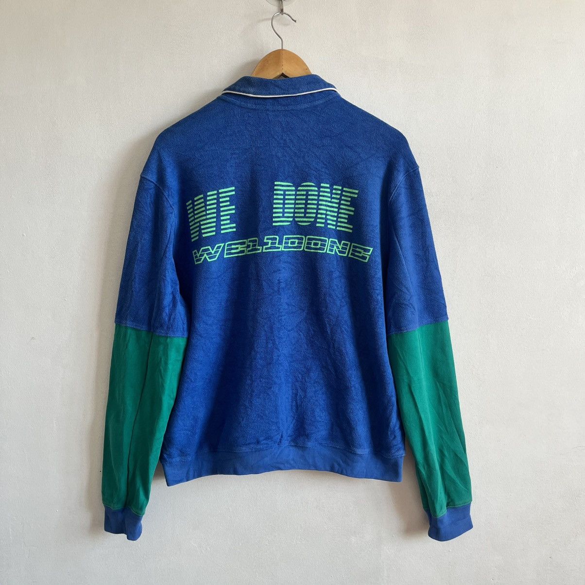 WE11DONE Welldone Gold Button Cotton Sweat Overjacket Size S / US 4 / IT 40 - 8 Thumbnail