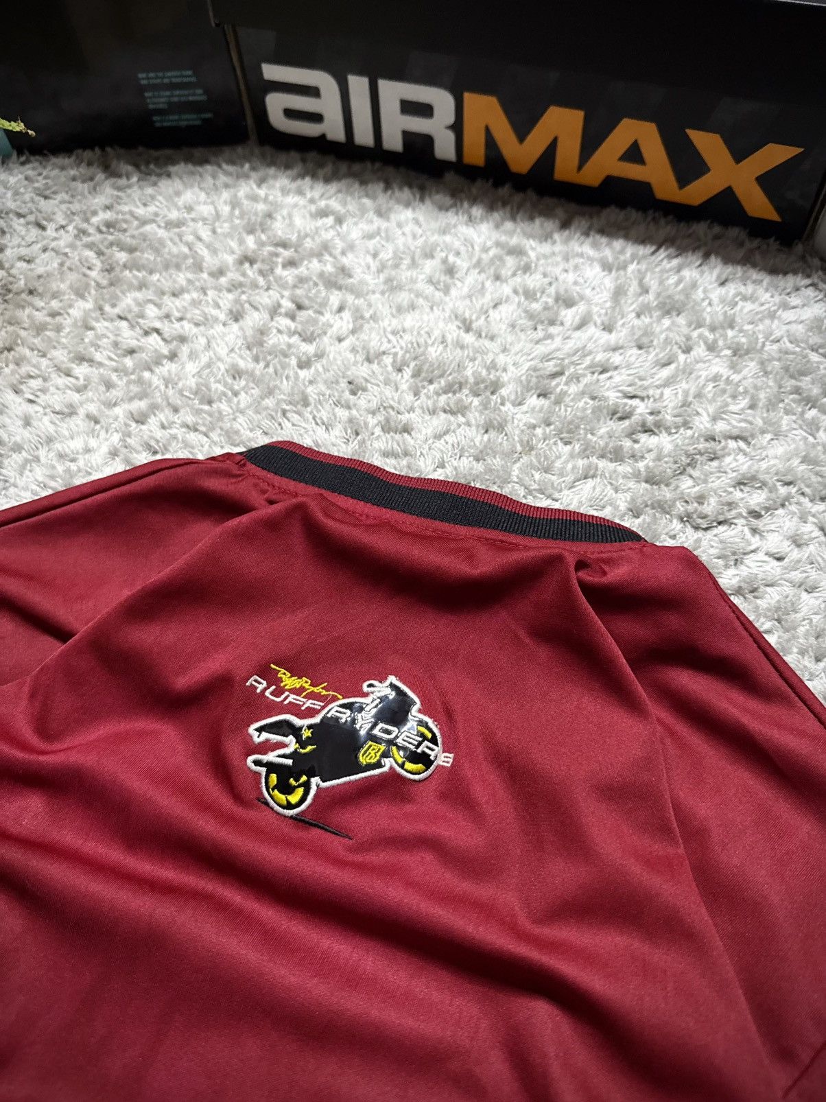 Ruff Ryders 00s Jersy Ruff Ryders Vintage T-Shirt Big Logo Rare Moto Y2K Size US M / EU 48-50 / 2 - 6 Thumbnail