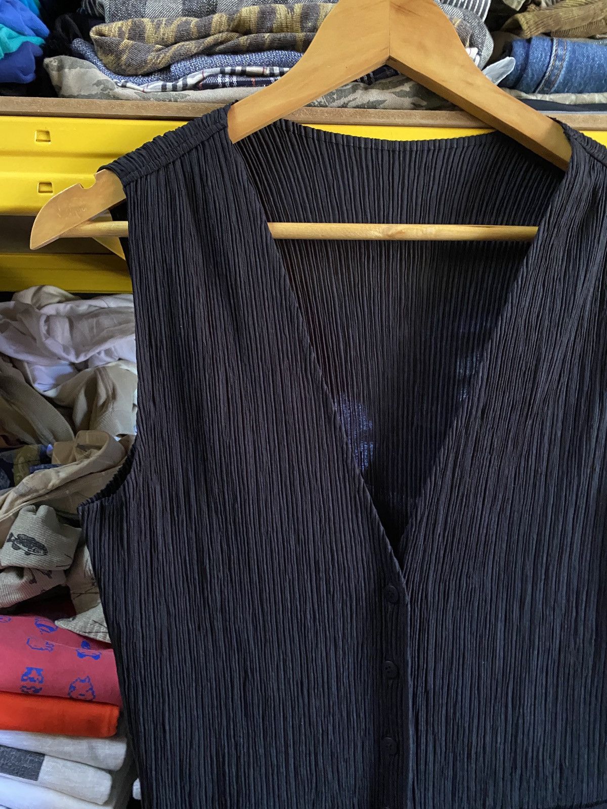 Issey Miyake Very Rare Issey Miyake Pleats Please Sleeveless Top vest Size US M / EU 48-50 / 2 - 3 Thumbnail