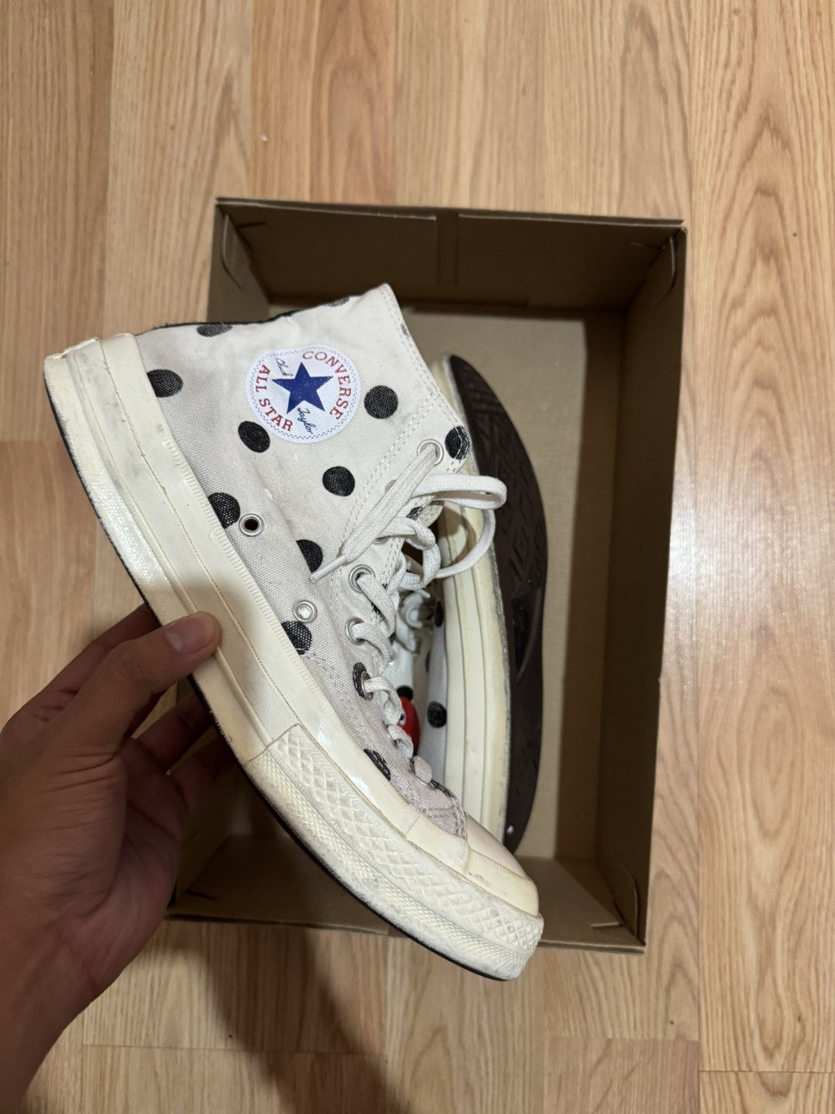 Other CONVERSE POLKA DOTS Size US 9 / EU 42 - 4 Thumbnail