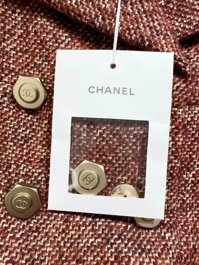 Chanel Chanel 18A high-end handicraft workshop catwalk double-brea Size XXS / US 00 / IT 34 - 3 Thumbnail