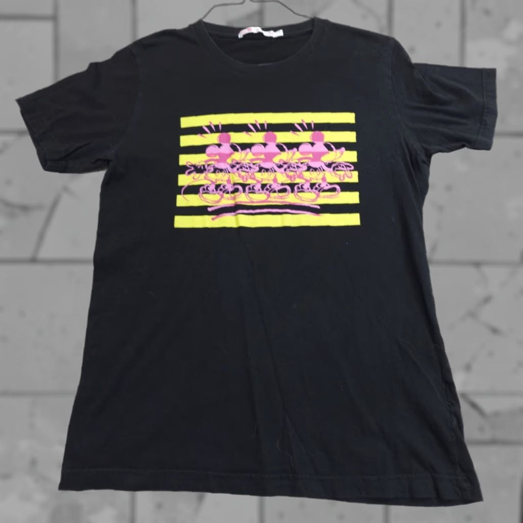 Uniqlo VINTAGE Uniqlo Shirt Mickey Mouse Warhol Black M Crew Neck Short Sleeve Men Size US M / EU 48-50 / 2 - 1 Thumbnail