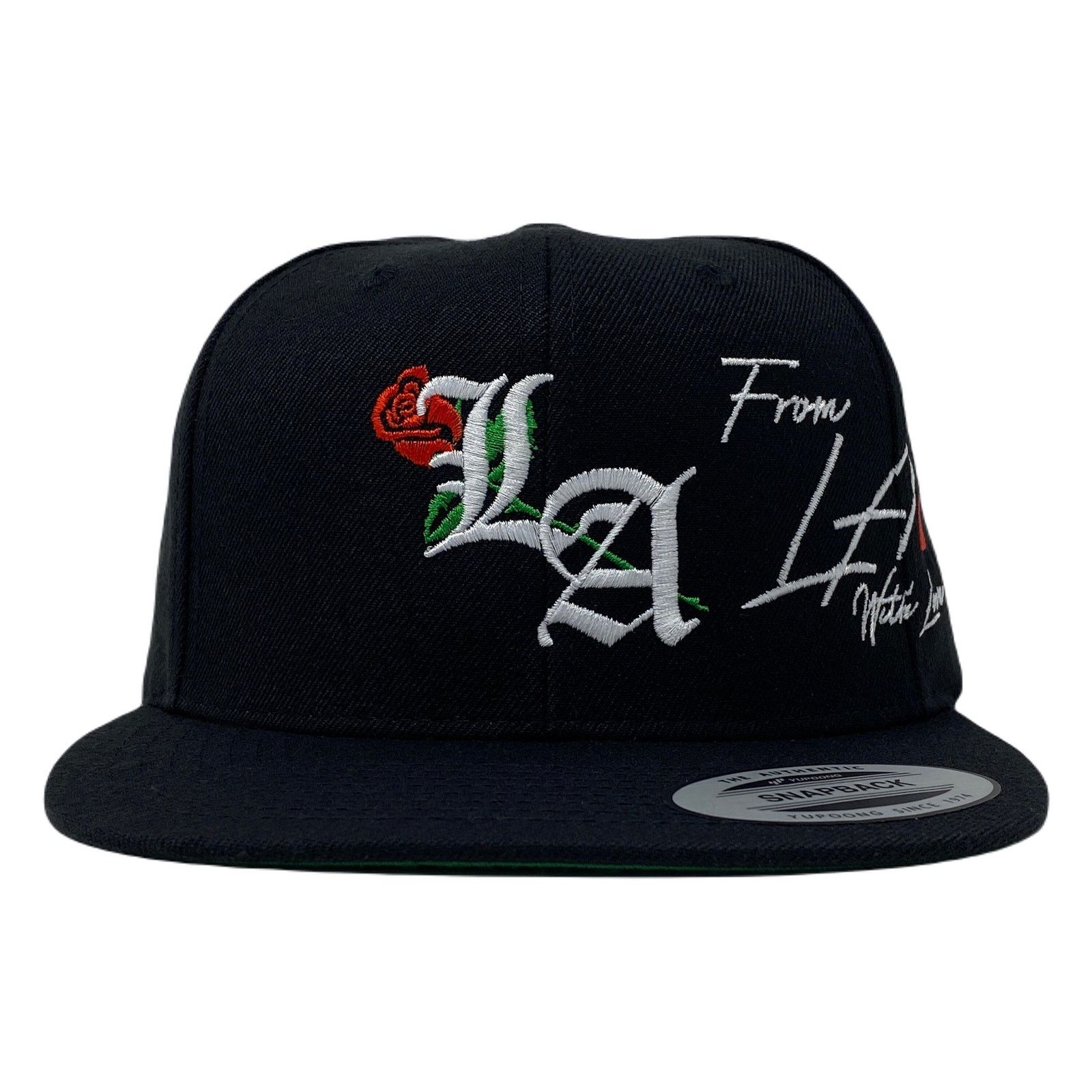 Other Los Angeles Old English Rose With Love Snapback Hat Size ONE SIZE - 5 Thumbnail