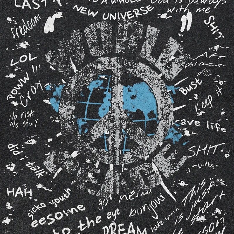 Japanese Brand Eye Graffiti Graphic T Shirt Size US M / EU 48-50 / 2 - 4 Thumbnail