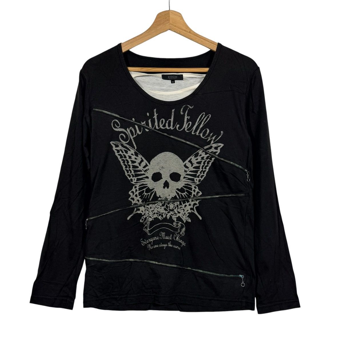 Japanese Brand Sweatshirt design punk big logo Size S / US 4 / IT 40 - 1 Thumbnail