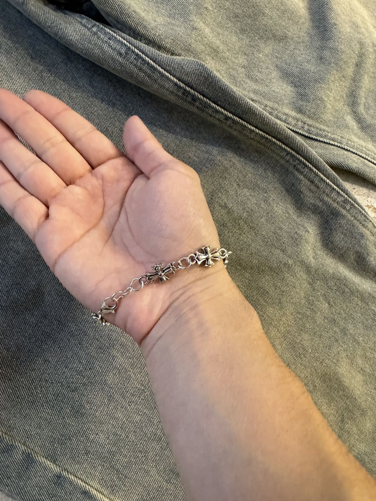 Japanese Brand × Vintage Cross flower bracelet Size ONE SIZE - 2 Thumbnail