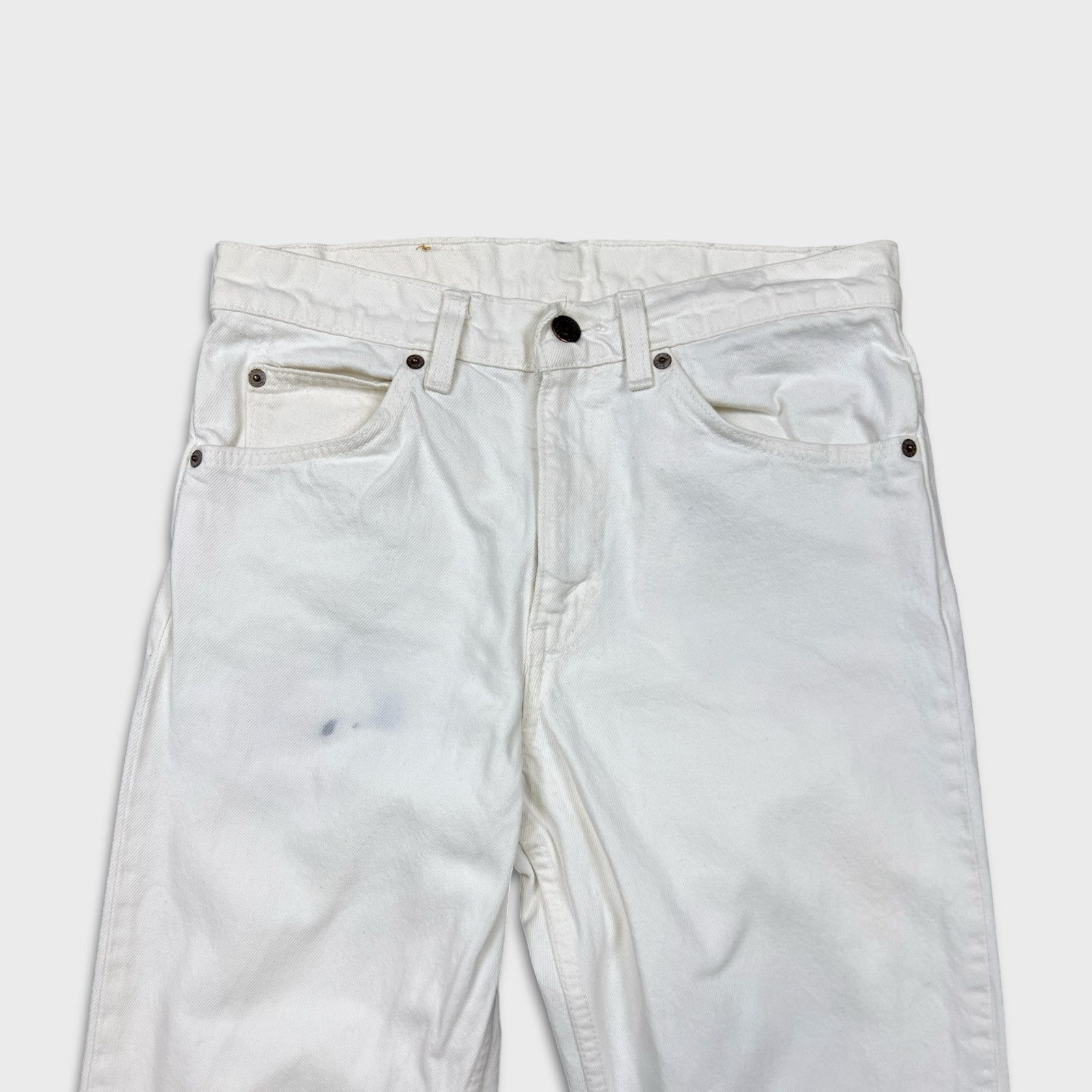 Levi's × Vintage Levi's Jeans 30x36 Orange Tab Straight USA 80s Denim Pants Size US 30 / EU 46 - 2 Thumbnail