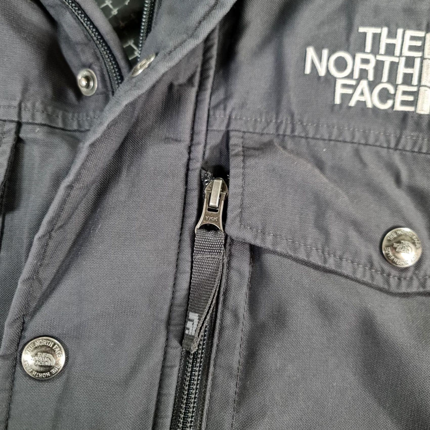 The North Face The North Face Gotham Bomber Jacket Mens Gray Small Goose Down Insulated Hooded Pockets Full Zip Removable Fur Down Nylon Shell Vintage No Size US S / EU 44-46 / 1 - 6 Thumbnail