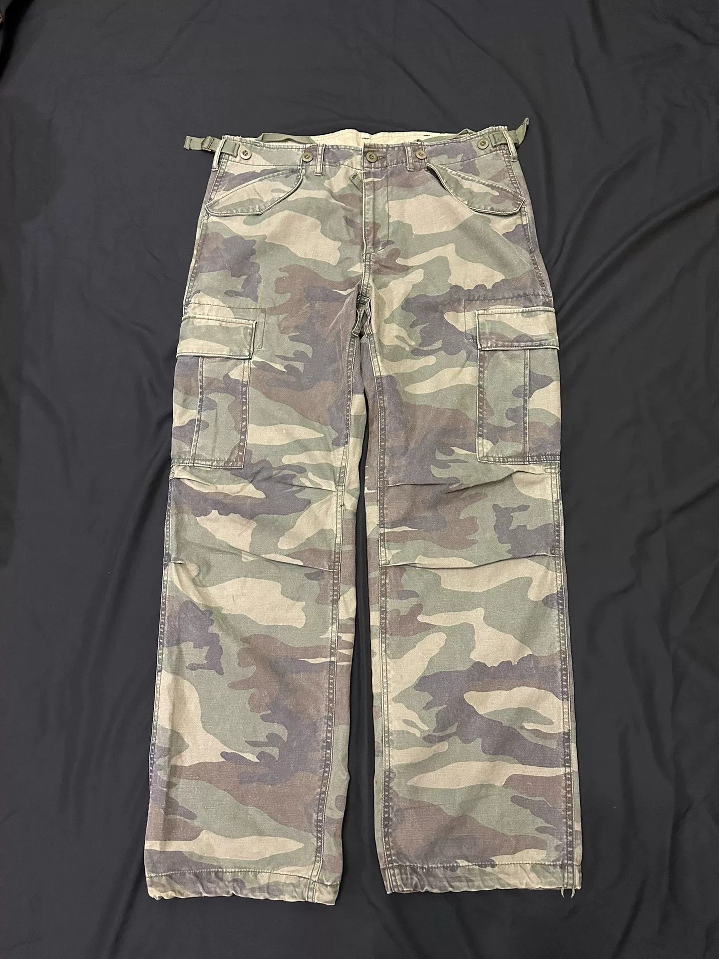 Vintage American Camo Cargo Work Pants