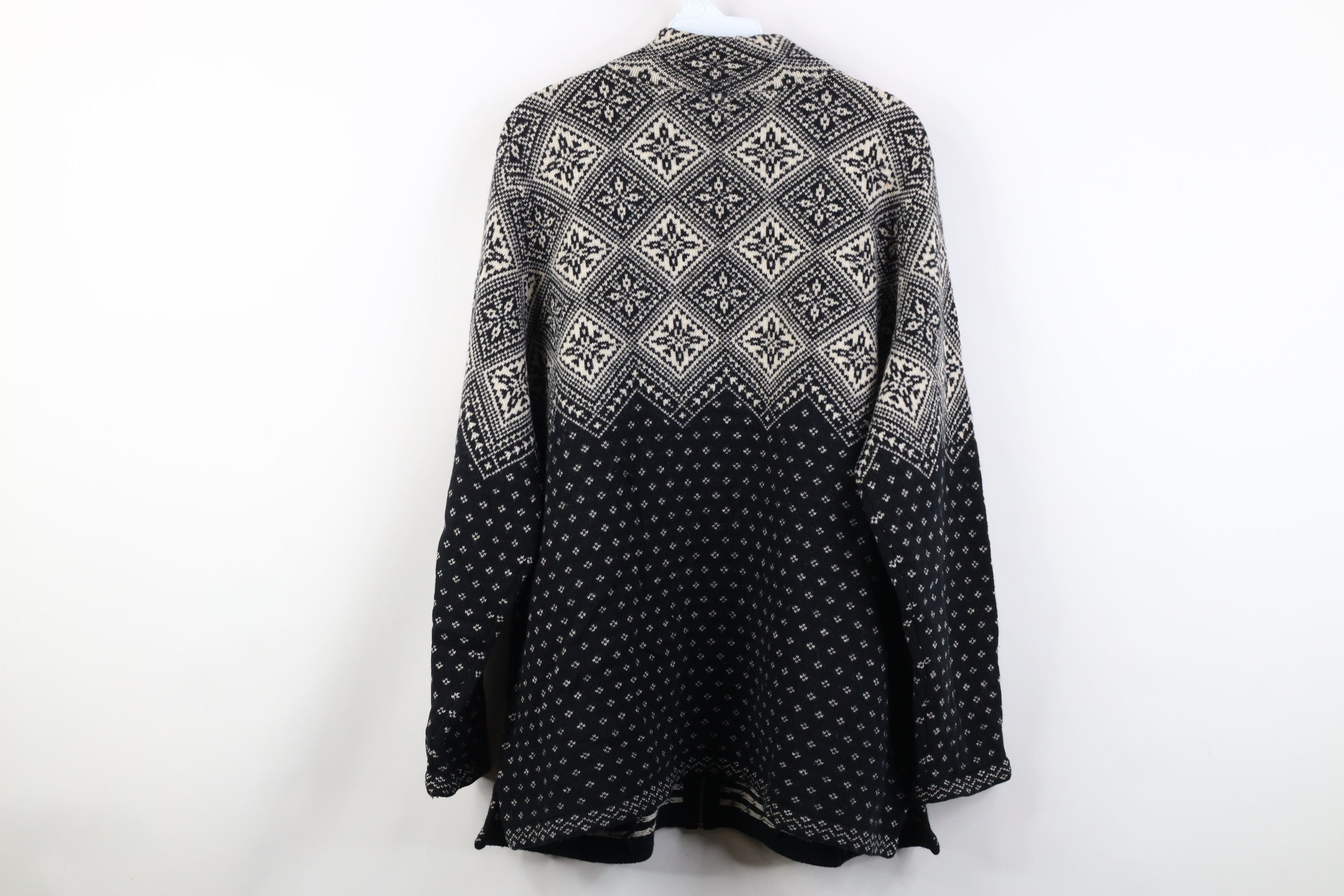 Ralph Lauren Vintage 90s Ralph Lauren Fair Isle Full Zip Cardigan Sweater Size XXL / US 16-18 / IT 52-54 - 13 Thumbnail