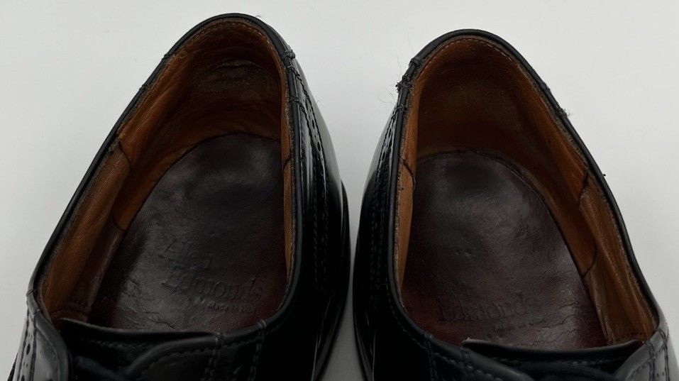 Allen Edmonds Allen Edmonds LLOYD Black Leather Wingtip Brogue Oxford 10.5 Size US 10.5 / EU 43-44 - 9 Thumbnail