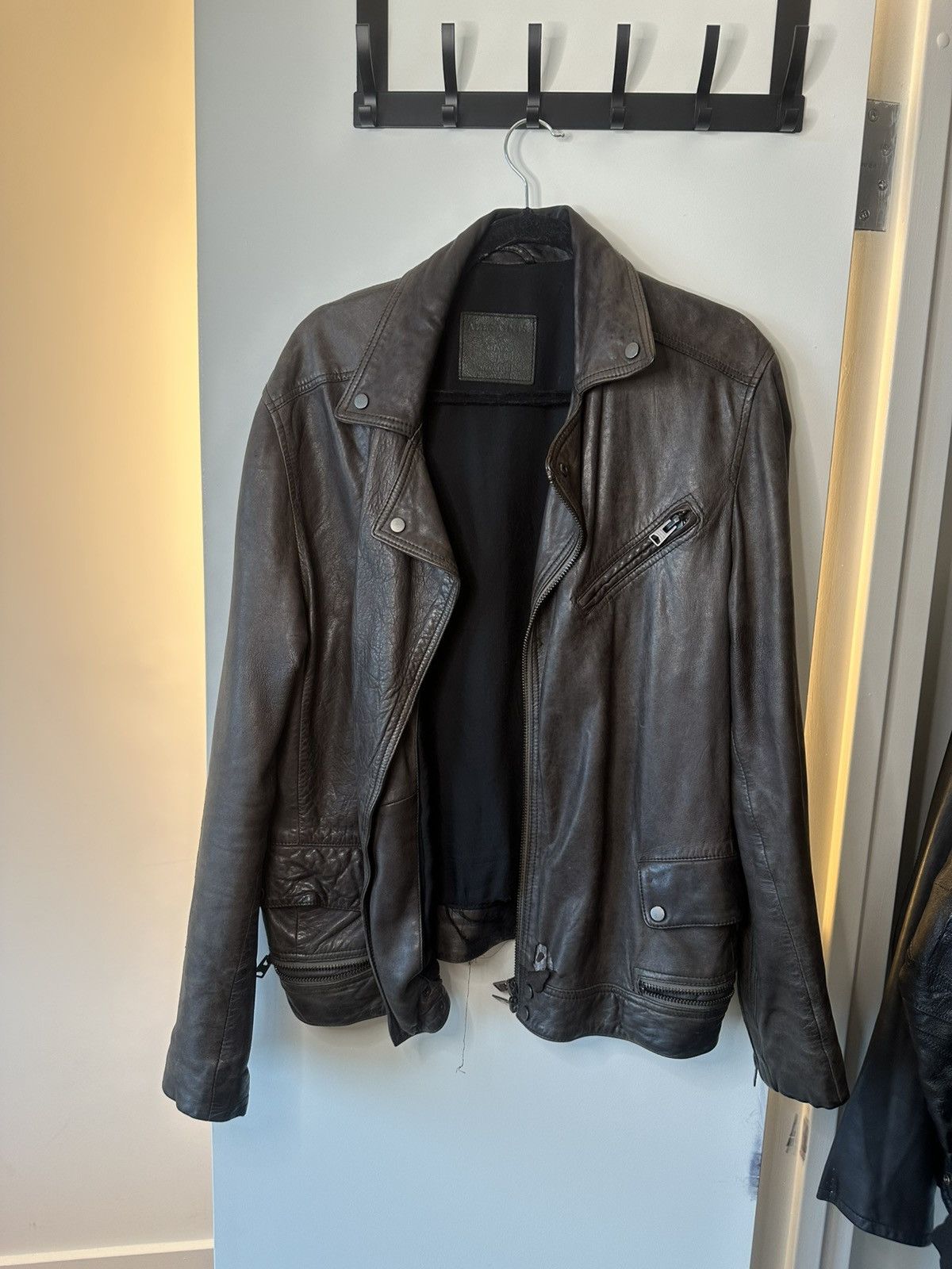 Allsaints Allsaints leather jacket Size US S / EU 44-46 / 1 - 1 Thumbnail