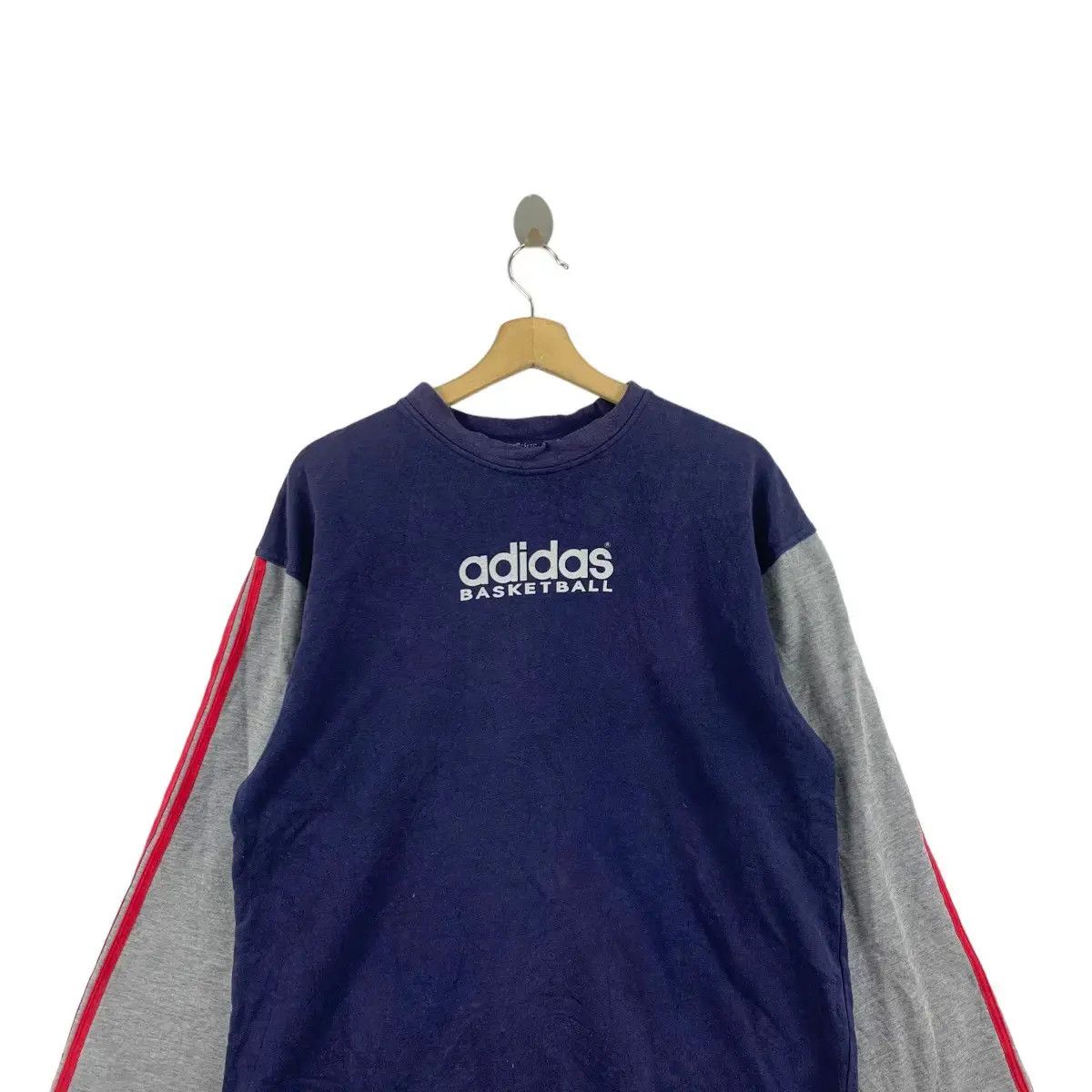 Adidas Vintage ADIDAS BASKETBALL SKY JAM Slam Dunk Sweatshirt Size US L / EU 52-54 / 3 - 4 Thumbnail