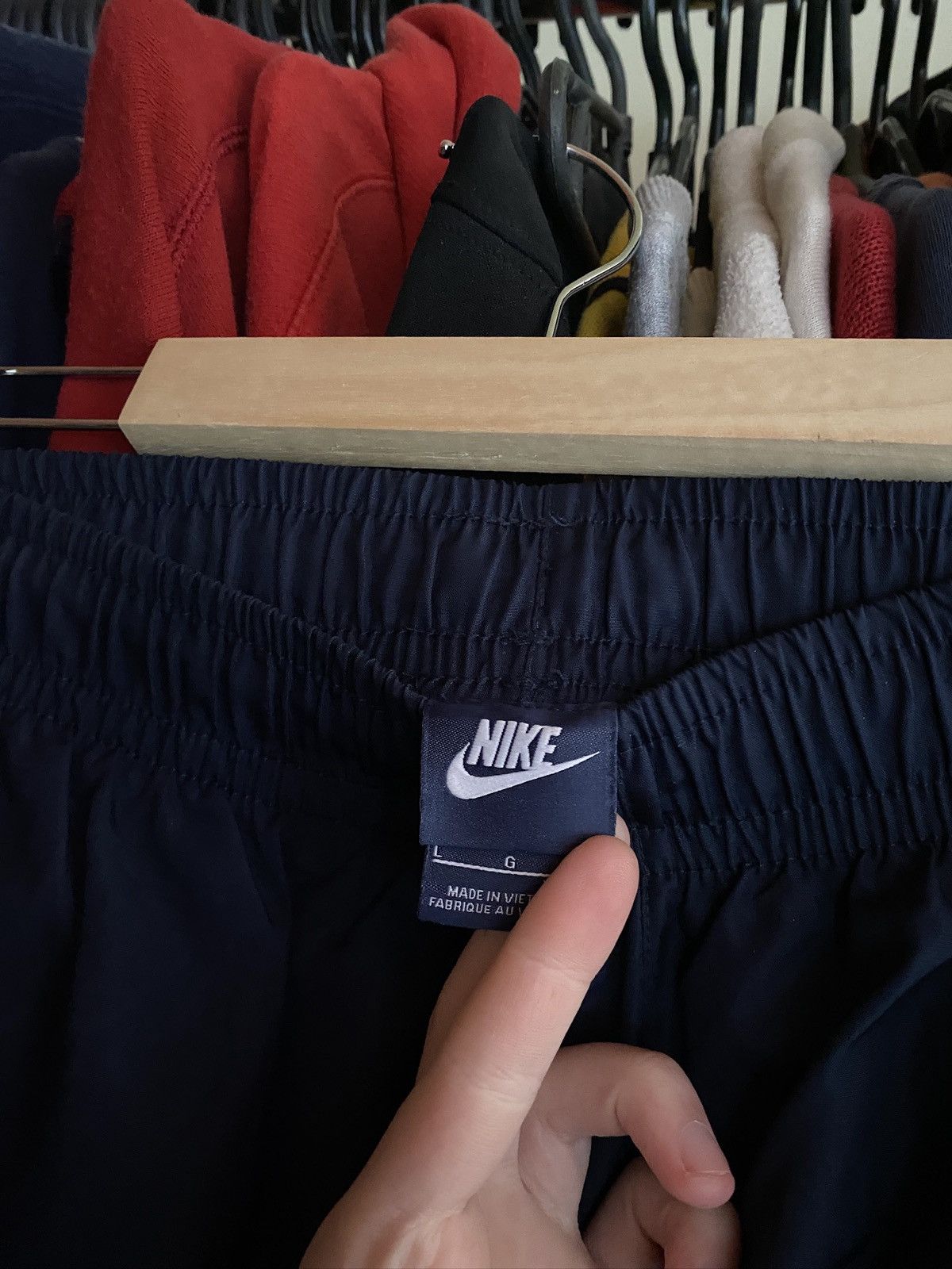 Nike VINTAGE NIKE NYLON PANTS Y2k DRILL Size US 34 / EU 50 - 5 Thumbnail