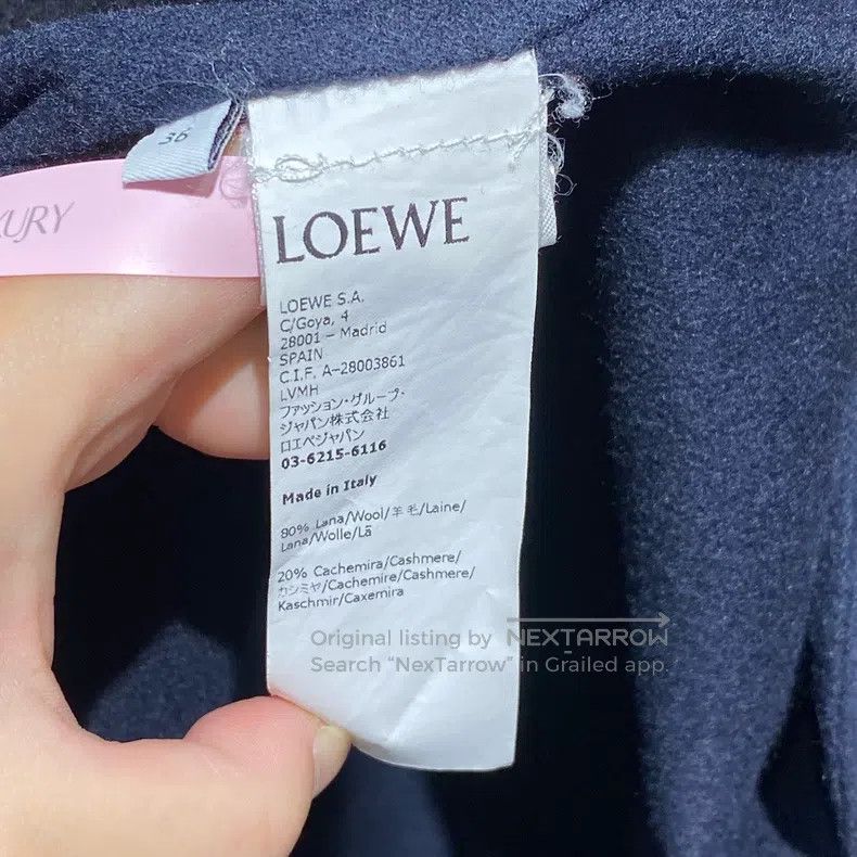 Loewe Loewe High-End Wool Long Overcoat Size XS / US 0-2 / IT 36-38 - 4 Thumbnail
