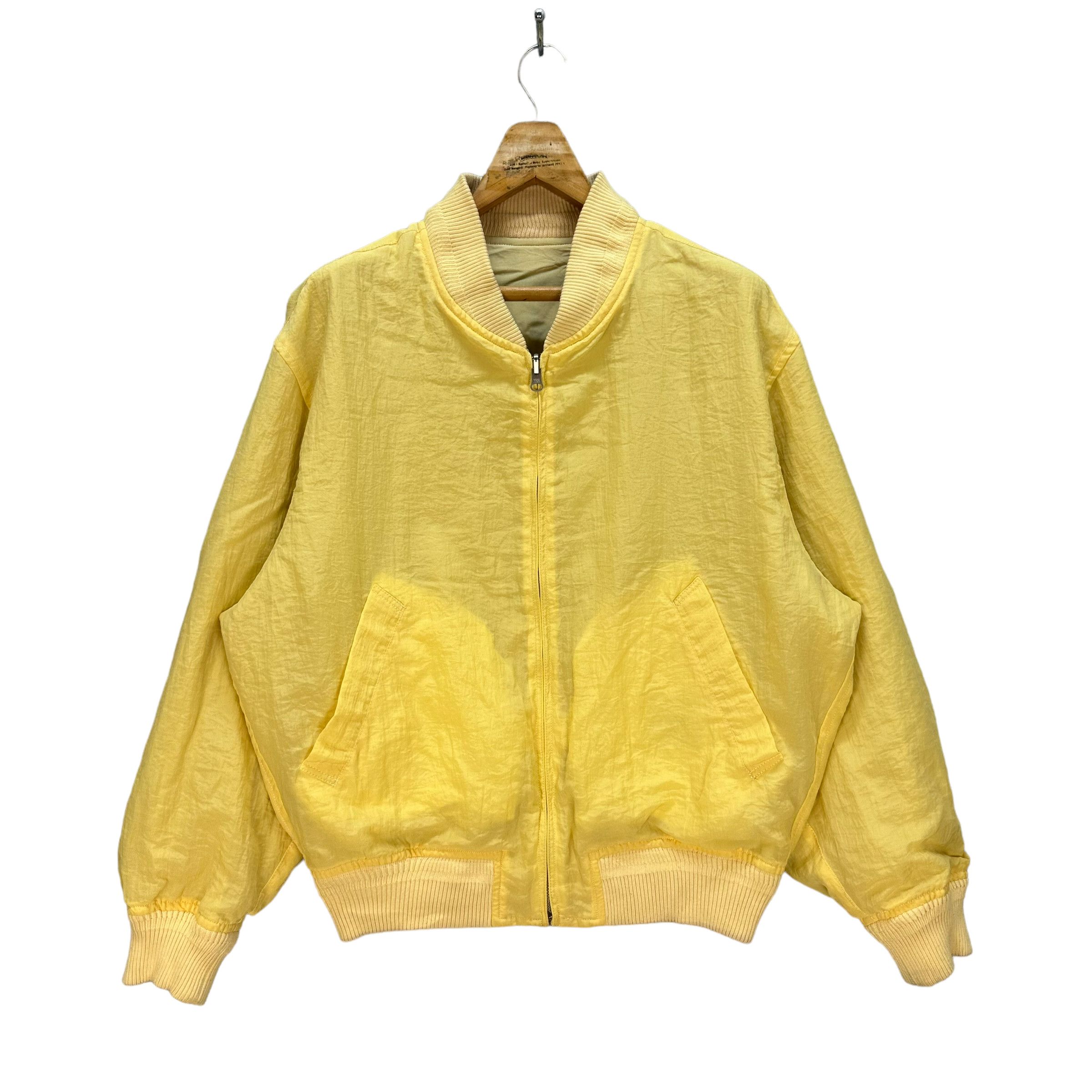 JUN MEN RARE🔥 JUN MEN EMBROIDERY LOGO REVERSIBLE JACKET #8276-220 Size US XL / EU 56 / 4 - 3 Thumbnail