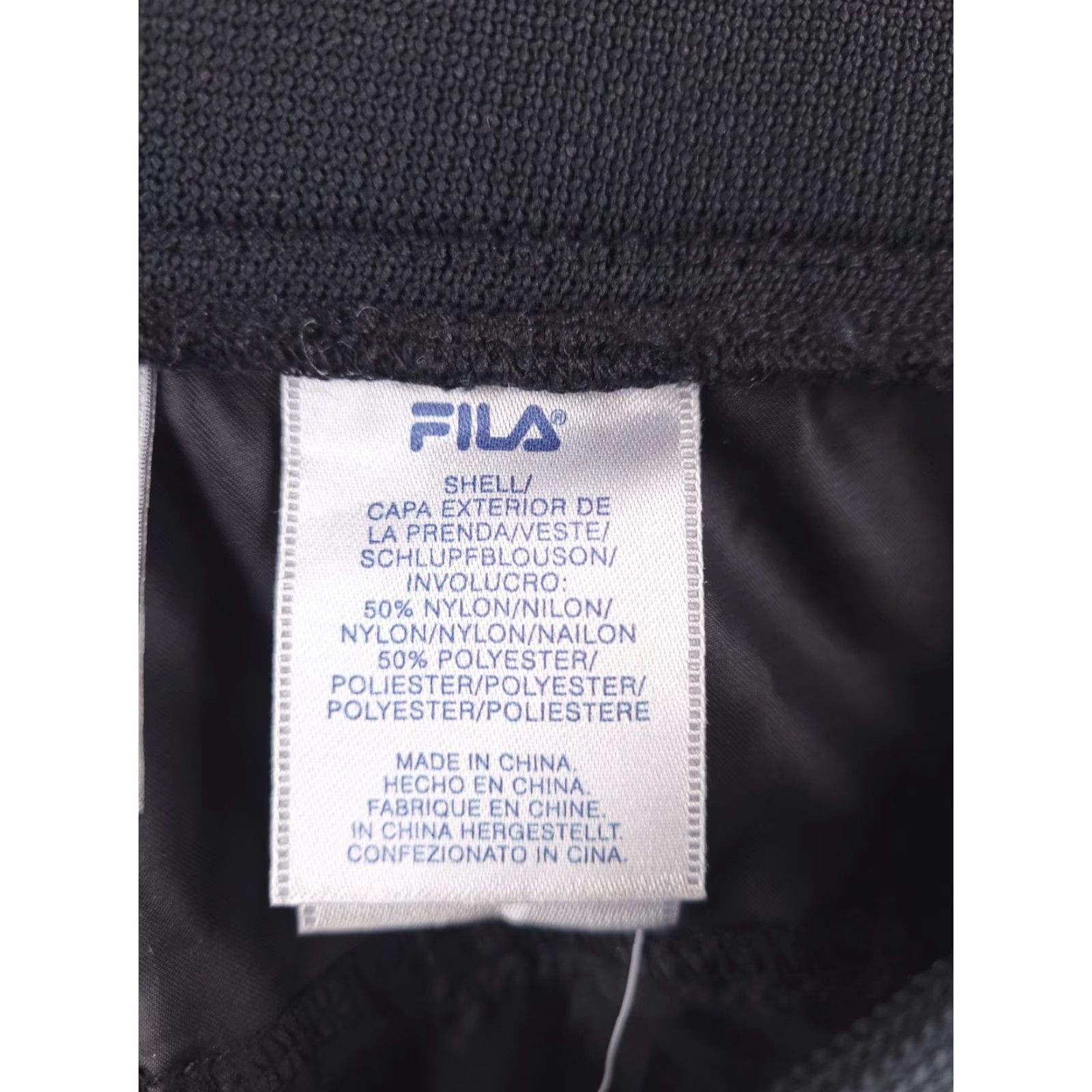 Fila FILA Bastia Capri Pants Womens Large Black Jogger Yoga Gym Size 36" / US 14 / IT 50 - 5 Thumbnail